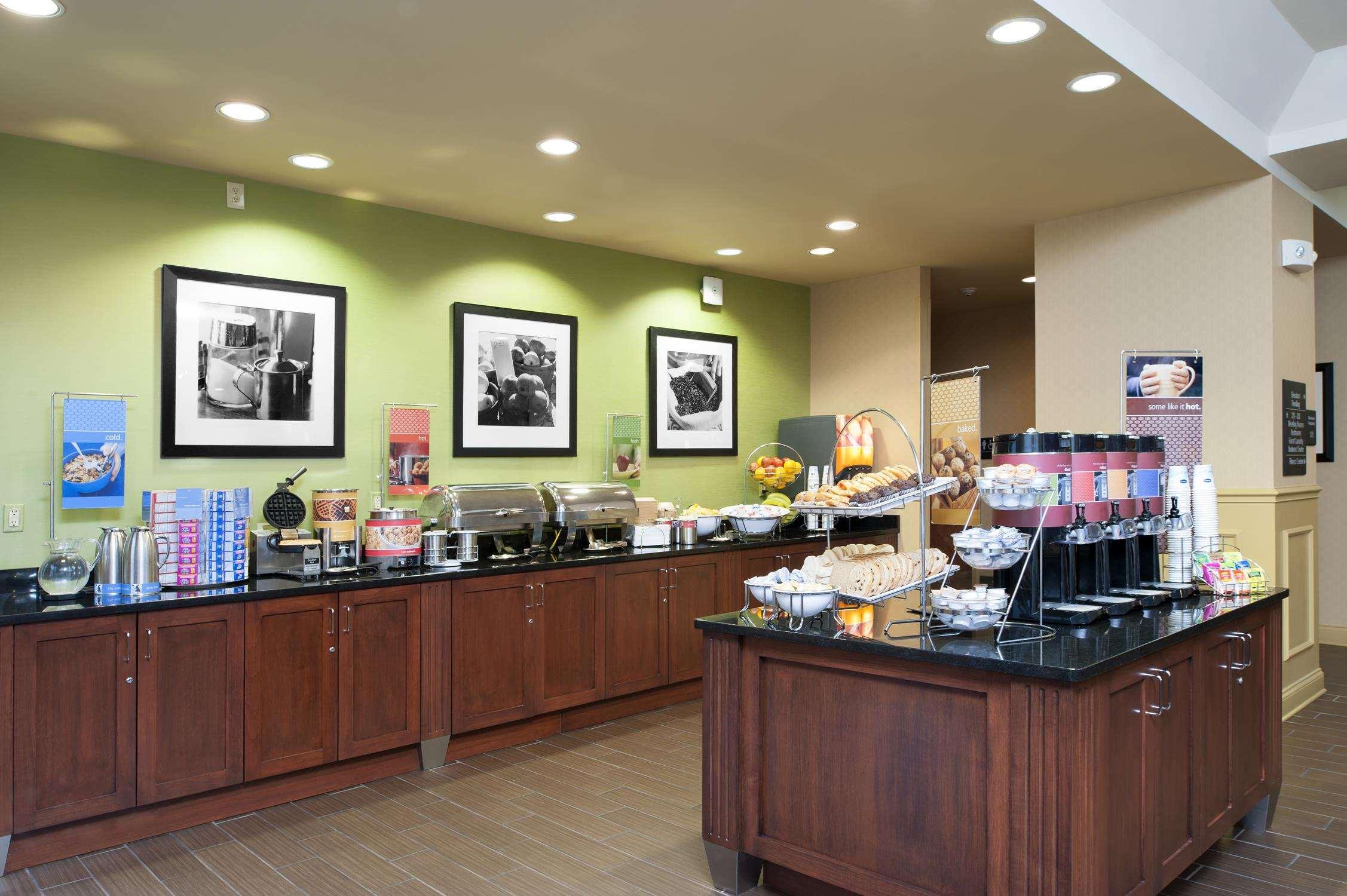 Hampton Inn Indianapolis Downtown Across From Circle Centre Indianápolis Restaurante foto